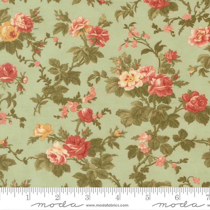 Ambiance - Rose Garden Mist Yardage