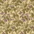Collections Essence Florals Parchment fabric by Howard Marcus for Moda Fabrics featuring sage green botanical leaves and delicate lavender flowers on a soft parchment cream background.