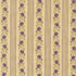 Collections Essence Floral Stripes Parchment fabric by Howard Marcus for Moda Fabrics featuring elegant lavender floral vines and delicate vertical stripes on a warm parchment premium cotton background.
