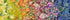 Wild Blossoms Rainbow – Wildflowers Ombre Fabric by Robin Pickens for Moda – Rainbow gradient cotton with floral print.