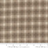 Farmhouse Flannels III - Square Plaid Cocoa Flannel Yardage
