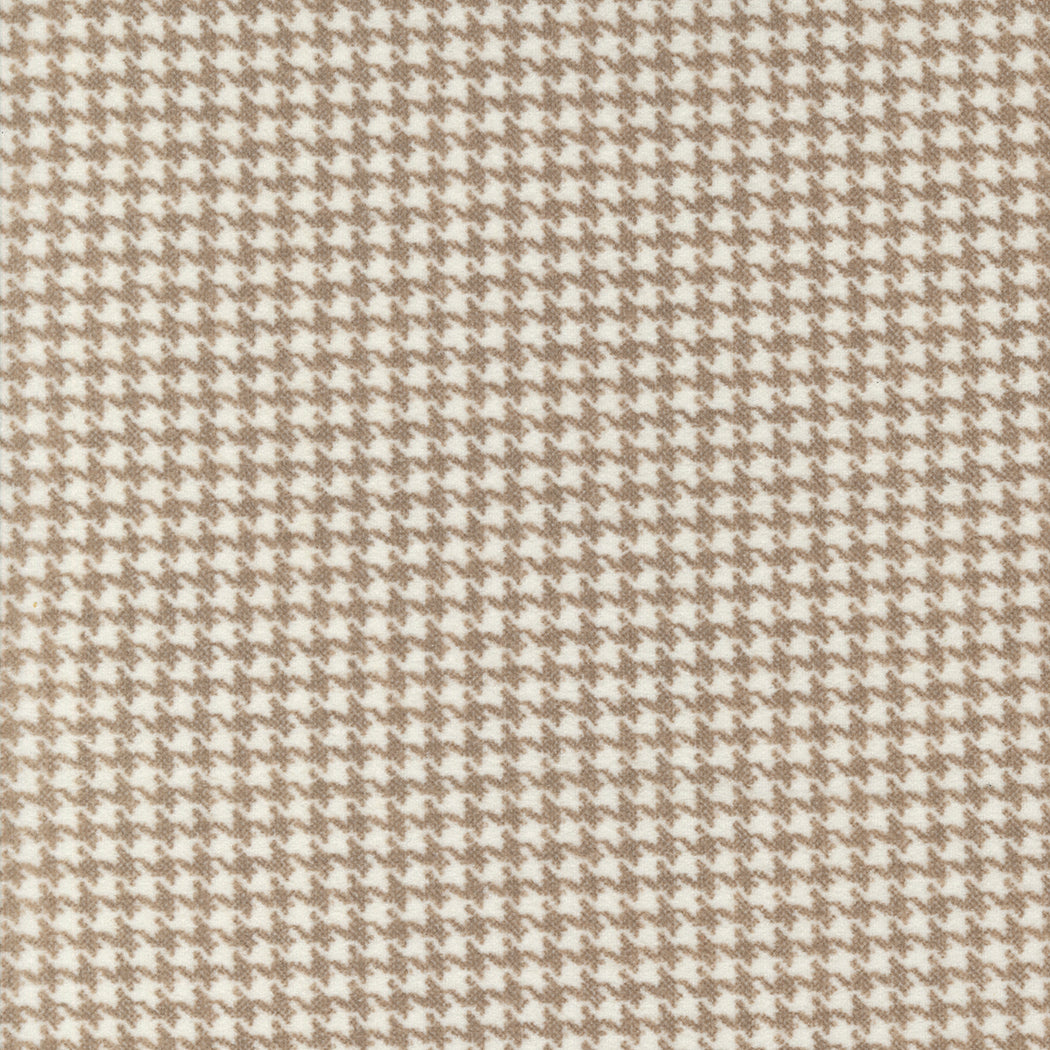 Farmhouse Flannels III - Checks Cocoa Flannel Yardage