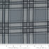 Farmhouse Flannels III - Moose Plaid Pewter Flannel Yardage