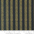 Gilded - Leaf Stripes Ink Gold Metallic Yardage