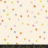 Starry Multi cotton fabric by Ruby Star Society with colorful stars on a soft natural cream background.