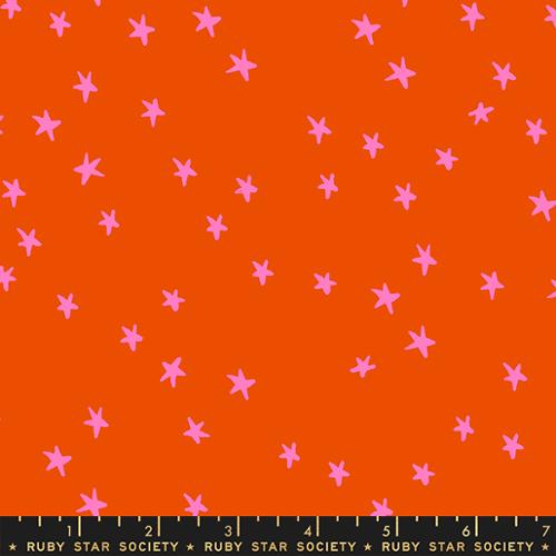 Starry - Warm Red Yardage