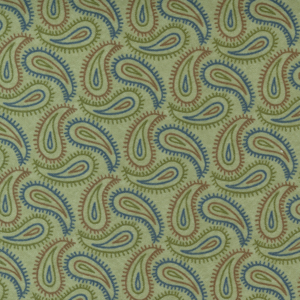 Fall Fantasy Flannels - Paisley Fern Flannel Yardage