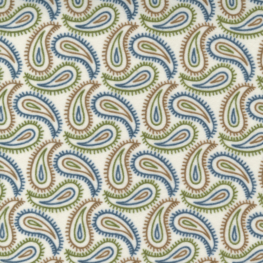 Fall Fantasy Flannels - Paisley Birch Flannel Yardage