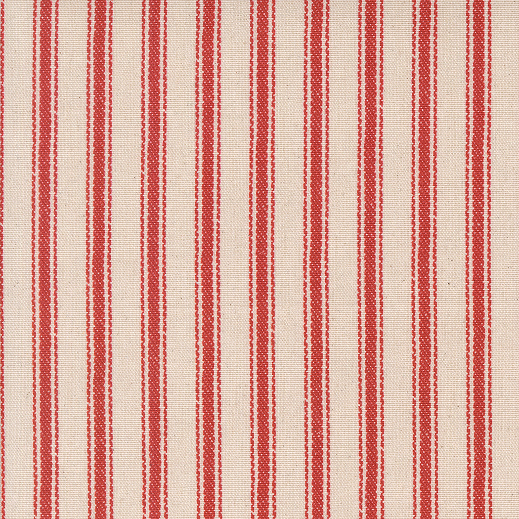 Farm and Garden Canvas - Stripe Tomato Canvas Yardage