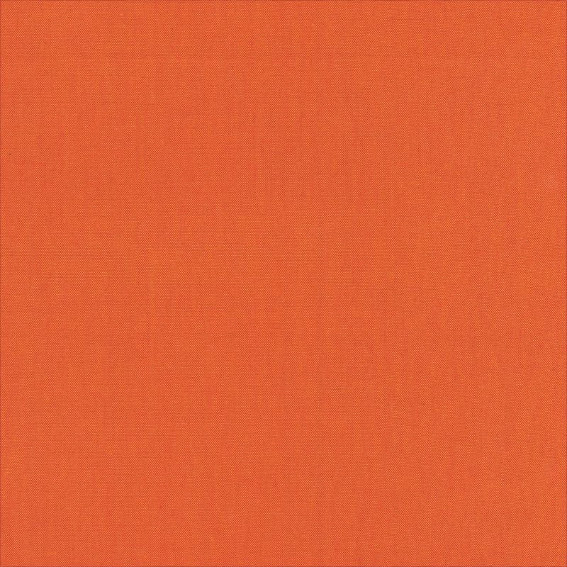 Artisan Cotton Carrot/Berry fabric by Windham Fabrics featuring a vivid carrot orange yarn-dyed woven texture with subtle berry undertones.
