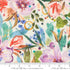 Wanderlust – Alpine Floret – Cloud fabric featuring multicolored watercolor flowers on a Cloud White background, 100% cotton by Create Joy Project for Moda Fabrics