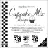 Cupcake Recipe 4 quilt pattern cards by Moda Fabrics featuring 44 paper recipe cards designed for use with 5-inch Charm Packs and Moda Bella Solids to create coordinated quilt blocks.