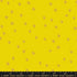 Starry New Golden Hour fabric by Alexia Abegg for Ruby Star Society featuring scattered golden-brown stars on a bright golden yellow background.