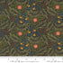 Morris Manor Larkspur Florals Ebony fabric by Barbara Brackman for Moda Fabrics.