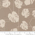 Potted Canvas Ash Monstera Geo Canvas Fabric by Kiley's Quilt Room for Moda Fabrics