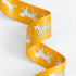 yellow snow leopard webbing strap for bags and totes