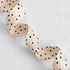 natural and black star polyester webbing for bag straps and sewing projects
