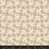 Lofi Linens Flock Yeah Khaki fabric by Ruby Star Society featuring cream birds with pink wing details on a warm khaki tan background.