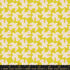 Lofi Linens Flock Yeah Citron fabric by Ruby Star Society featuring cream birds with pink wing details on a bright citron yellow background.