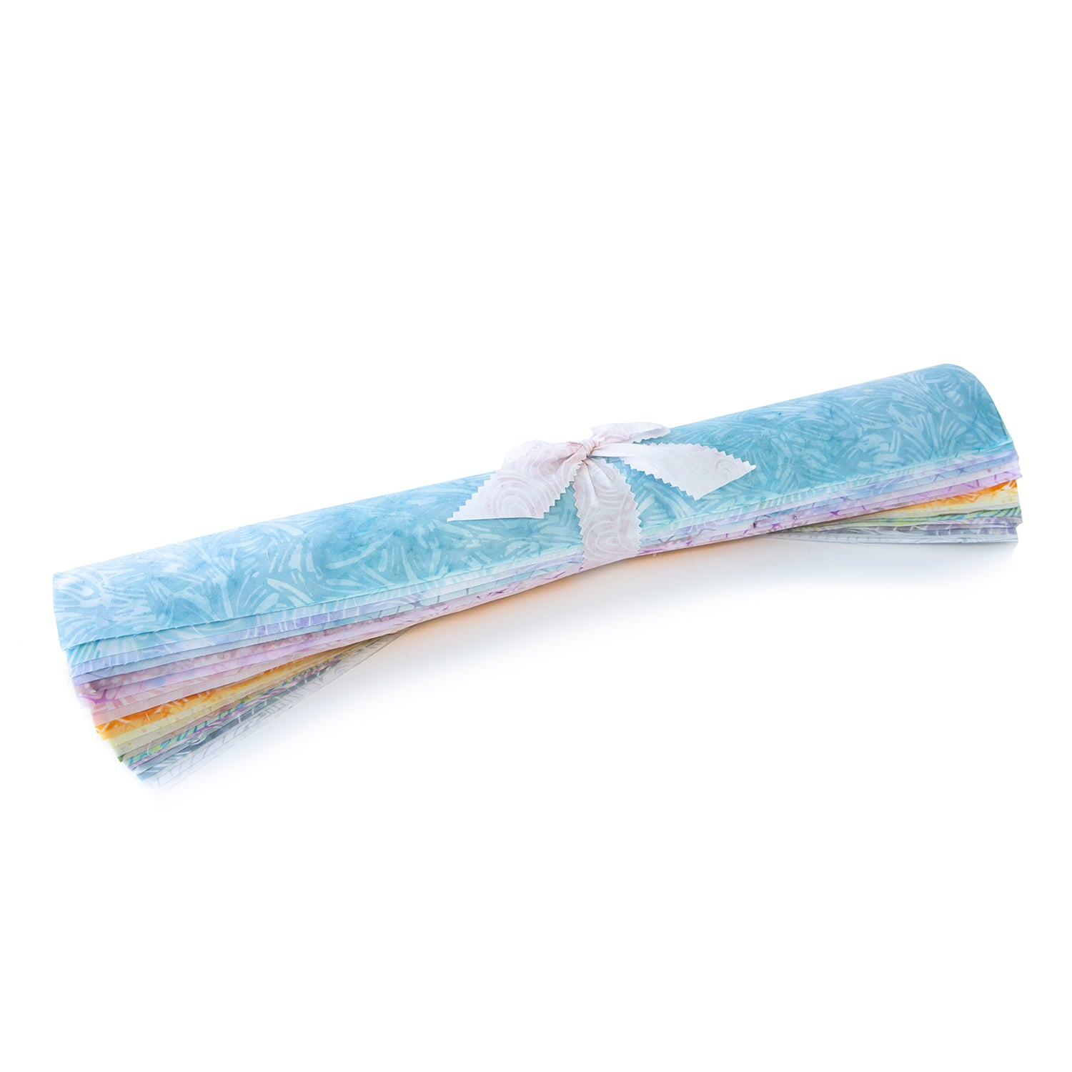 Malam Batiks VI Lights and Brights - Light Fat Quarter Roll - 21 Pieces