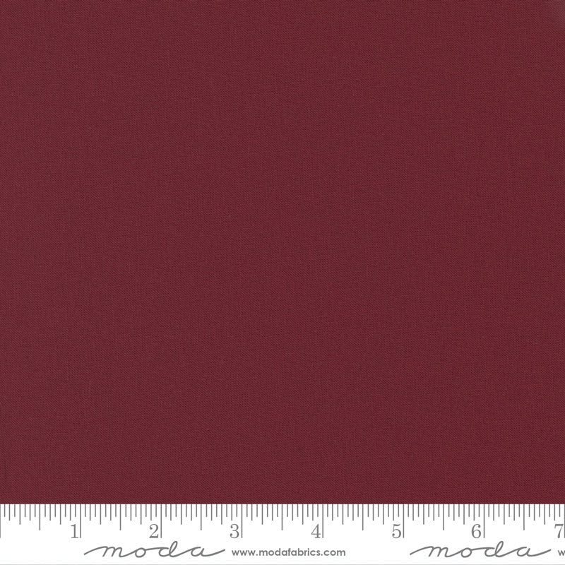 Bella Solids Burgundy Charm Pack