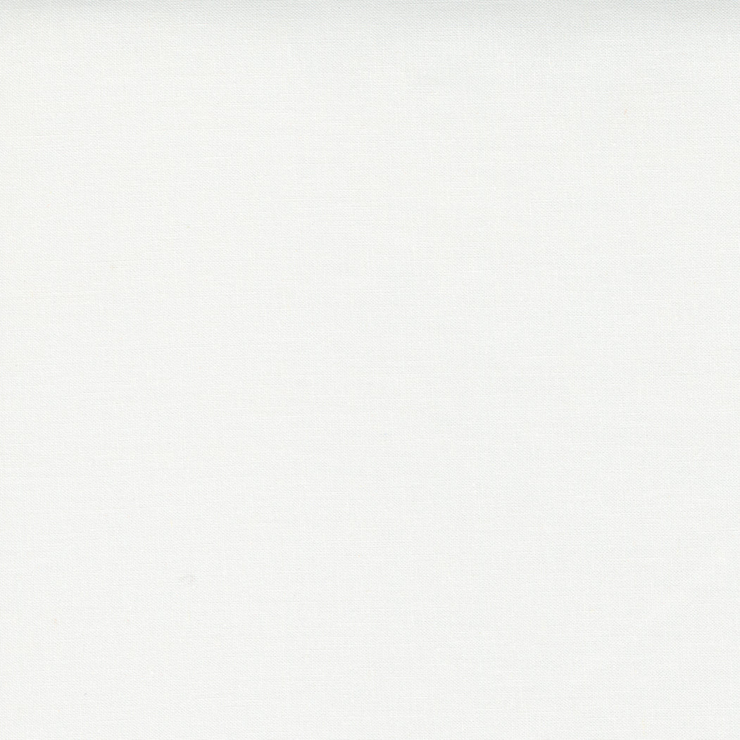 Bella Solids Off White Fabric by Moda Fabrics – soft creamy off-white 100% cotton quilting fabric with smooth matte texture.