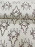 Lily Will Revisited - Cream Gray Flannel Yardage