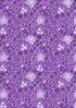 Witchy Woods - Floral Cobwebs on Light Purple Glow in the Dark Yardage