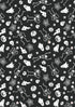 Witchy Woods - Spooky Friends on Black Glow in the Dark Yardage