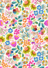 Creative Landscapes Flowers on Cream Yardage