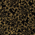 Holiday Flourish 12 - Gold Metallic Poinsettias on Black Yardage