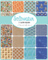 Saltwater layer cake Moda 10 inch nautical fabric squares bundle