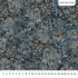 Bliss Wide Backing – Glacier 108" wide quilt backing fabric by Northcott, featuring a digitally printed modern bubble pattern in deep blue and gray hues.