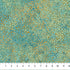 Aqua and gold pebble textured wide backing fabric with metallic shimmer by Northcott Fabrics