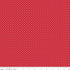 White Swiss Dot on Red Yardage