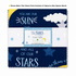 All Our Stars 5 Karat Crystals Charm Pack by Jennifer Pugh for Wilmington Prints, 41-piece precut fabric bundle featuring blue, yellow, gray, moon, star, cloud, and inspirational quilting cotton prints.