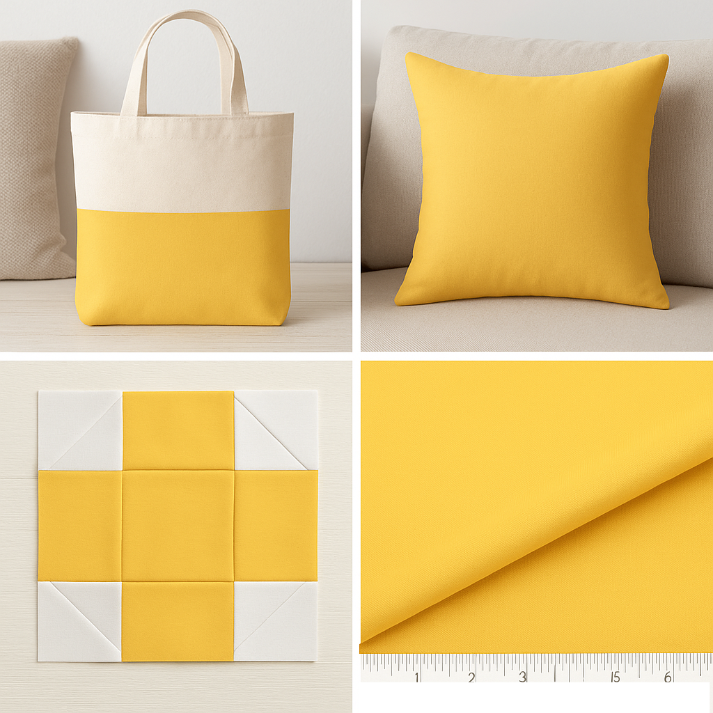 Bella Solids Buttercup Yardage