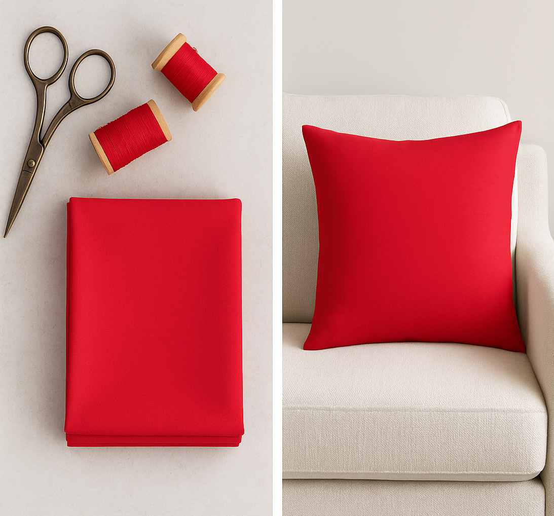 Bella Solids Scarlet Yardage