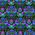 Luminous - Floral With Birds Metallic - Timeless Treasures