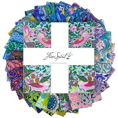 Kaffe Fassett and Morris & Co. 10" Squares