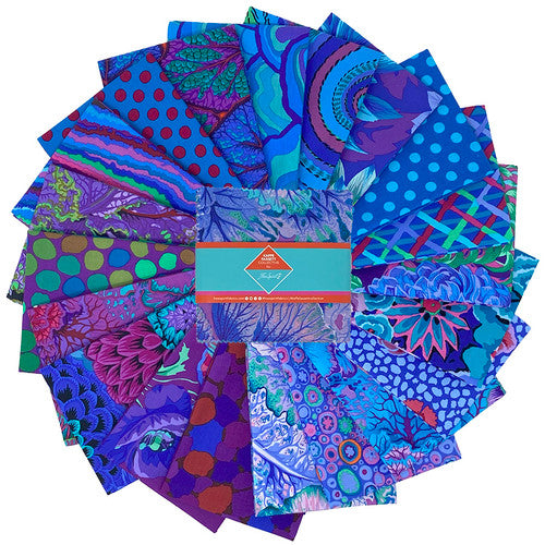 Kaffe Fassett Collective Classics Plus Royal 5" Squares
