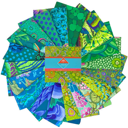 Kaffe Fassett Collective Classics Plus Tidal 5" Squares