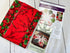 Winterberry Quilt Kit by Martha Negley for Free Spirit Fabrics featuring festive holiday quilt fabrics in red and winter floral prints