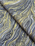 Abstract Marbling Iron Metallic Yardage