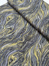 Abstract Marbling Iron Metallic Yardage