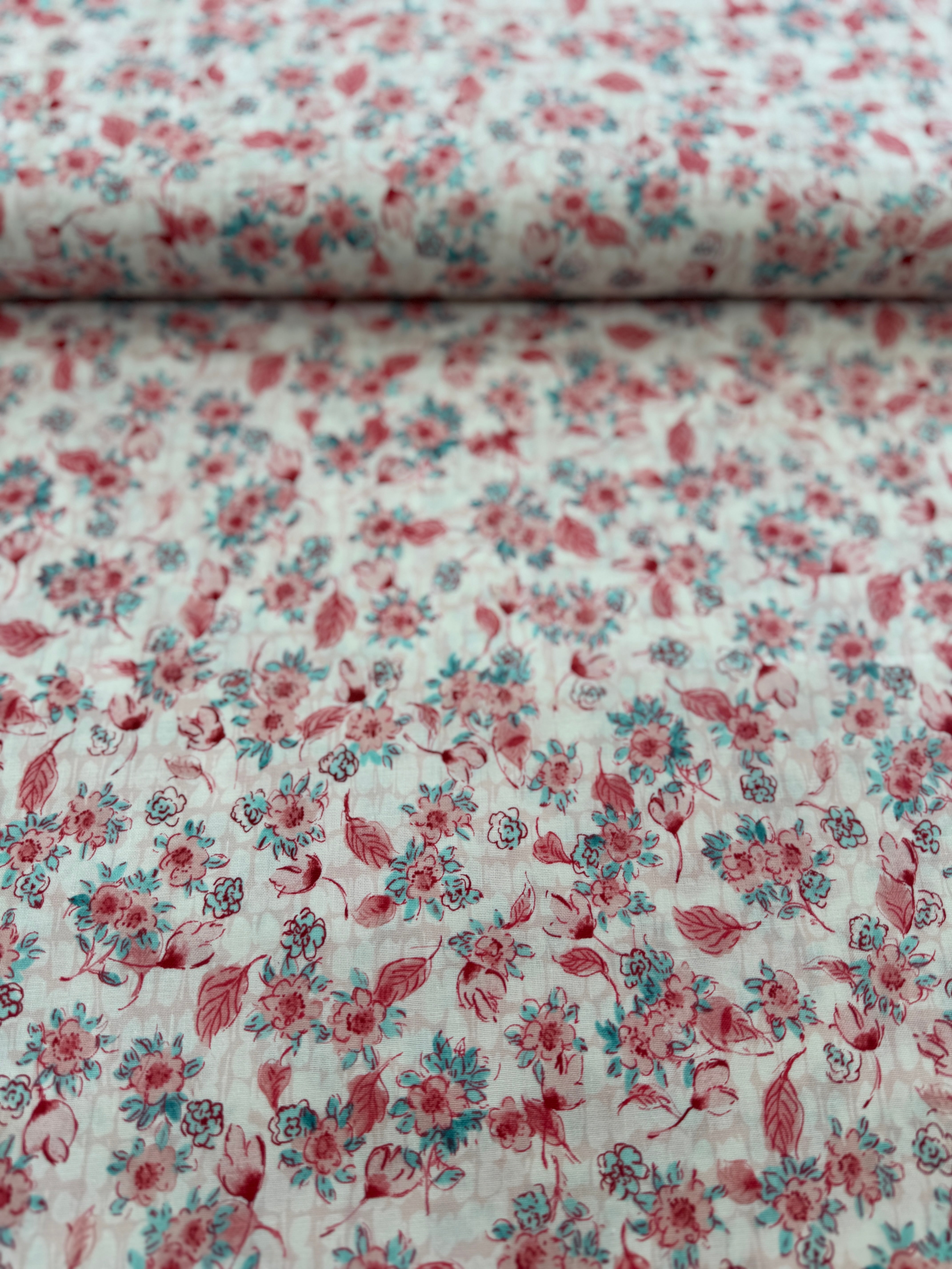 Rose Hutch - Prized Petals - Rouge Yardage