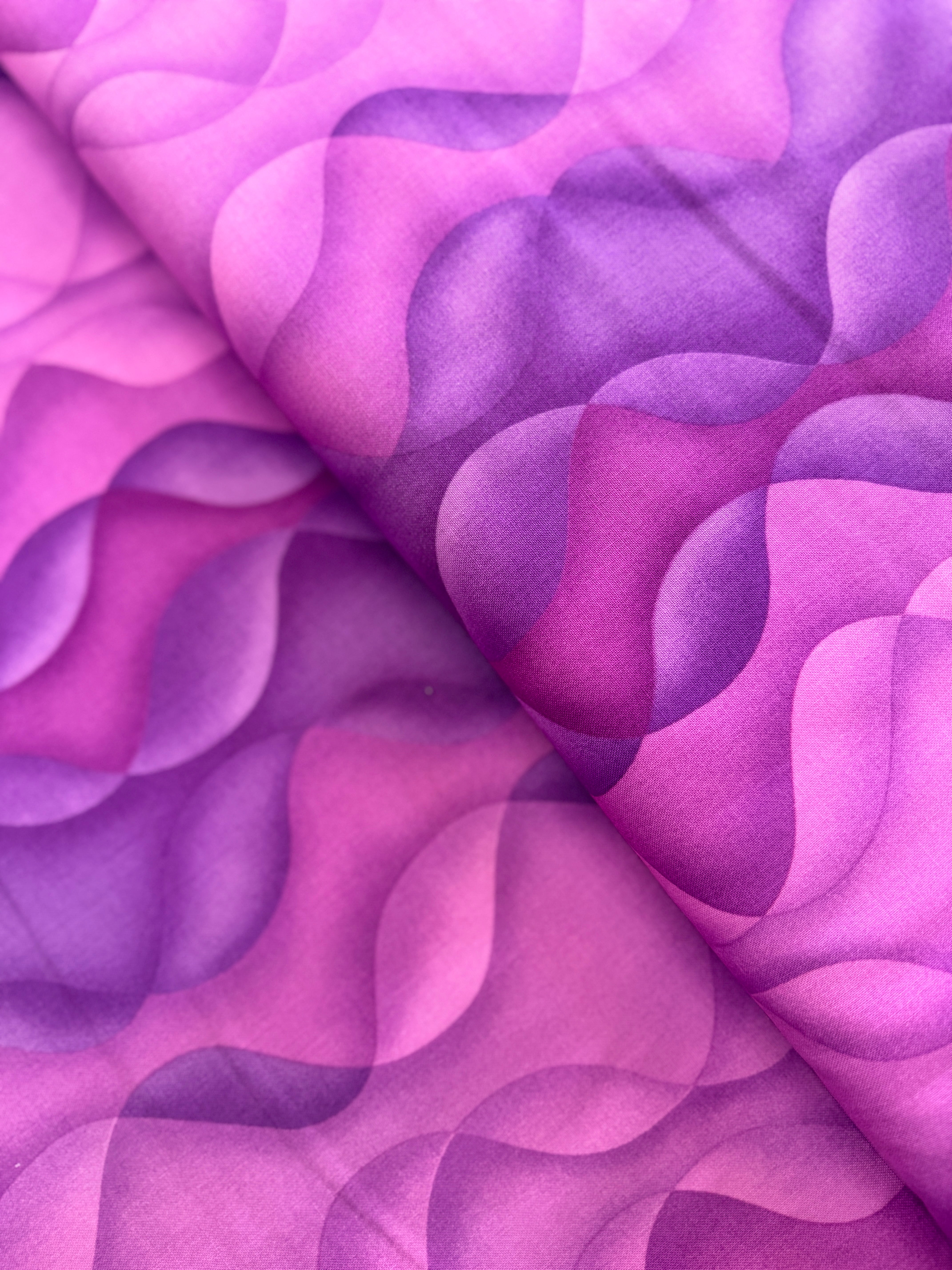 Playa Dunes Lavender Fabric by Jinny Beyer – coastal design in purple tones