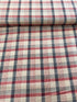 Vive La France Wovens - Rouge Indigo Windowpane Plaid Yardage