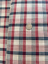 Vive La France Wovens - Rouge Indigo Windowpane Plaid Yardage