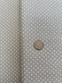 45" Dottie - Dottie Small Dots on Gray Yardage